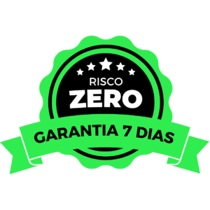 Selo de Garantia de 7 dias com Risco Zero - Ebook e Planilha Descomplicando Suas Finanças.